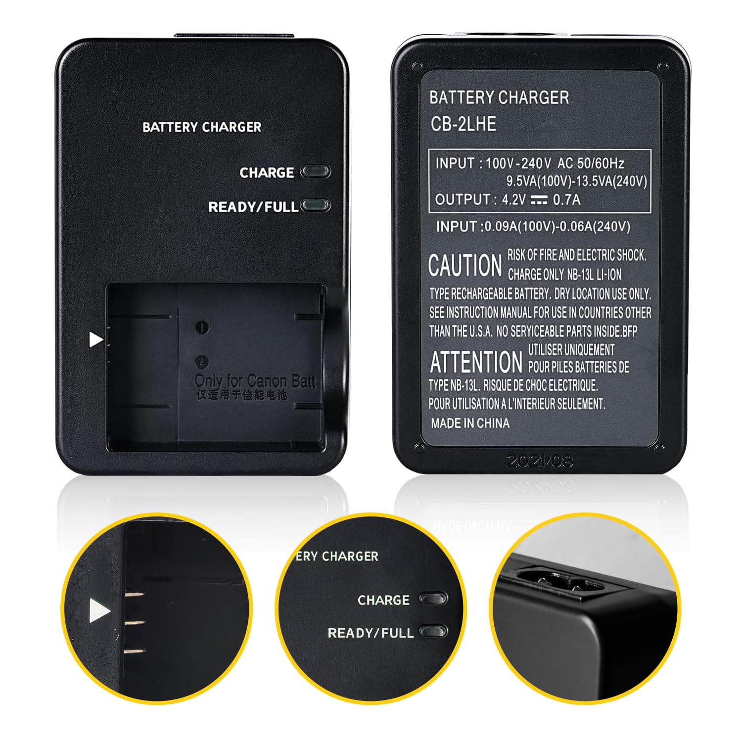 Amazon | CB-2LH バッテリー充電器 NB-13L カメラバッテリー用 Canon